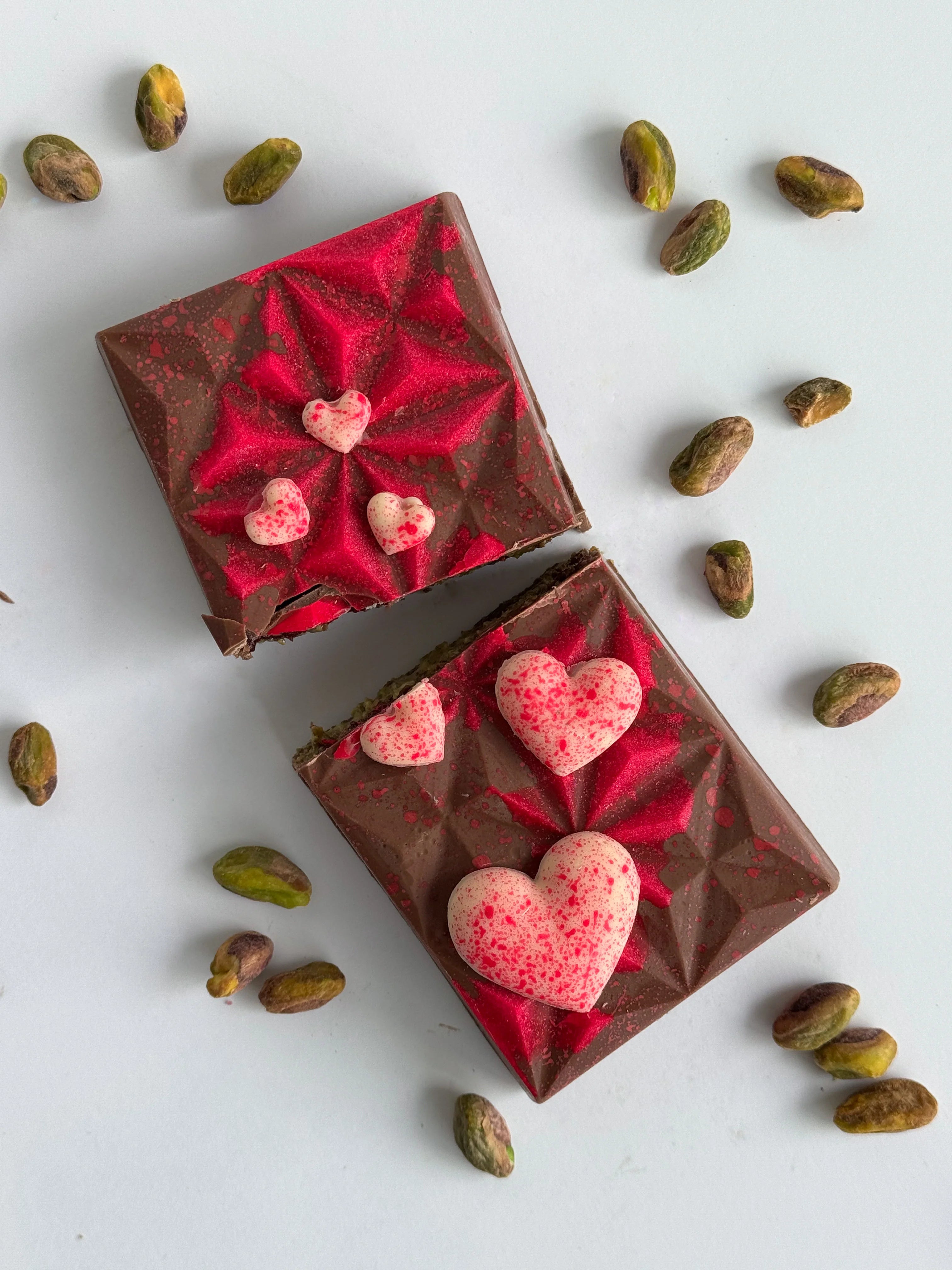 Valentine Theme Kunafa Chocolate